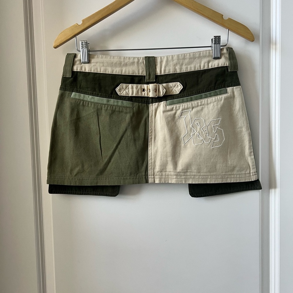 JGR & STN Miller Color Block Mini Skirt - Picture 4 of 8